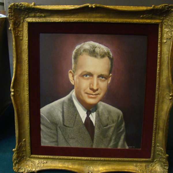 Unknown title (Portrait of Man) by Lynch, Image 1.