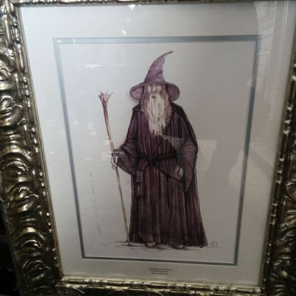 Costume Deisgn for Ian McKellen as "Gandalf", Lord of the Rings by Ngila Dickson, Image 1.