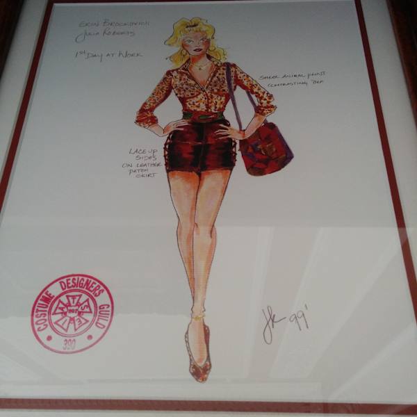 Costume Design for Julia Roberts as 'Erin Brockovich' by Jeffrey Kurland, Image 1.