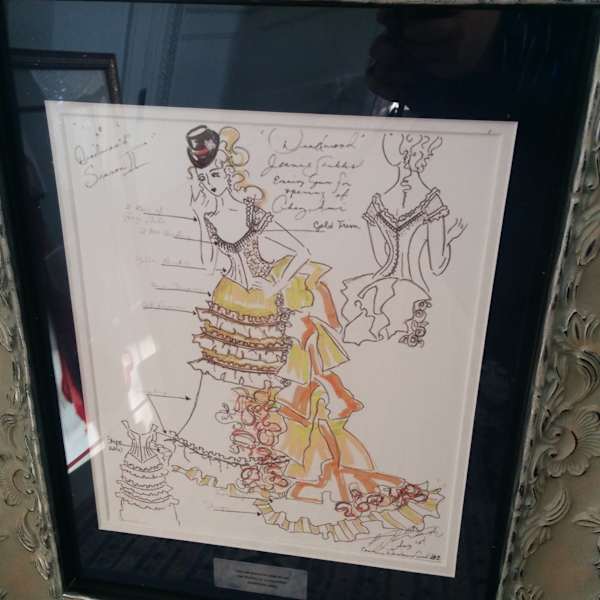 Costume Design for Kim Dickens as 'Joanie Stubbs' Deadwood by Janie Bryant, Image 1.