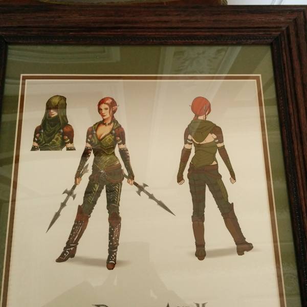 Costume Design for Felicia Day as 'Tallis', Dragon Age: Redemption by Shawna Trpcic, Image 1.
