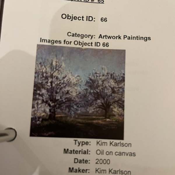 The Two Trees by Kim Karlson, Image 1.