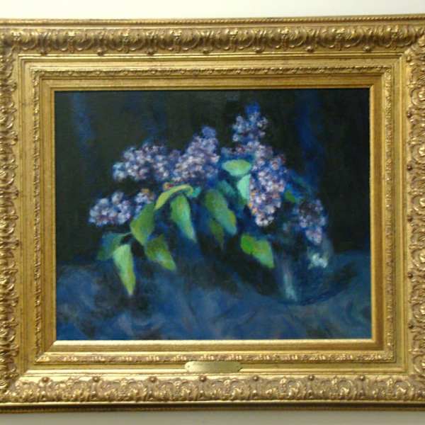 Lilacs and Blue Velvet by Ethel Paxson, Image 1.