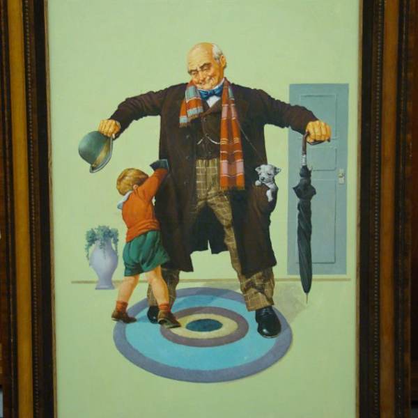 Homage to Normal Rockwell by Billy Wilder, Image 1.