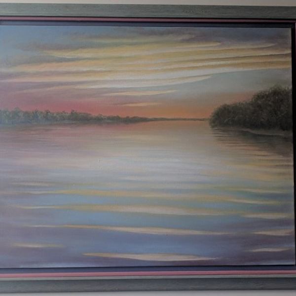 Sunset on the Intercoastal Waterway by Carl Peverall, Image 1.