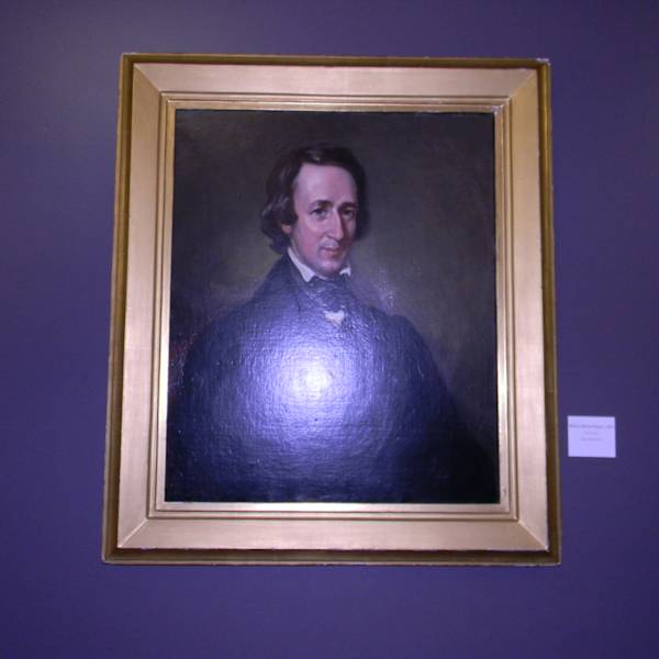 William Barton Rogers (1805-1882) (Founder of MIT) by William Morris Hunt, Image 1.