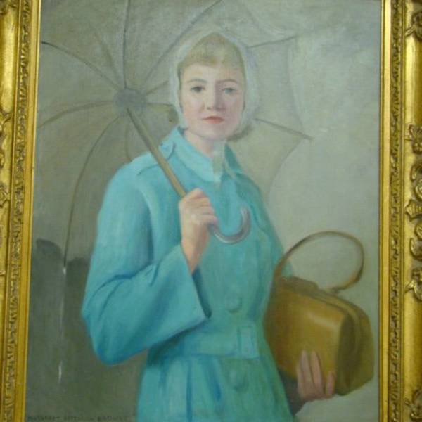 In the Rain by Margaret Fitzhugh Browne, Image 1.