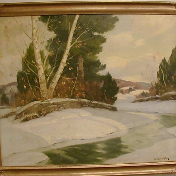 Winter Scene by Cecil Chichester, Image 1.