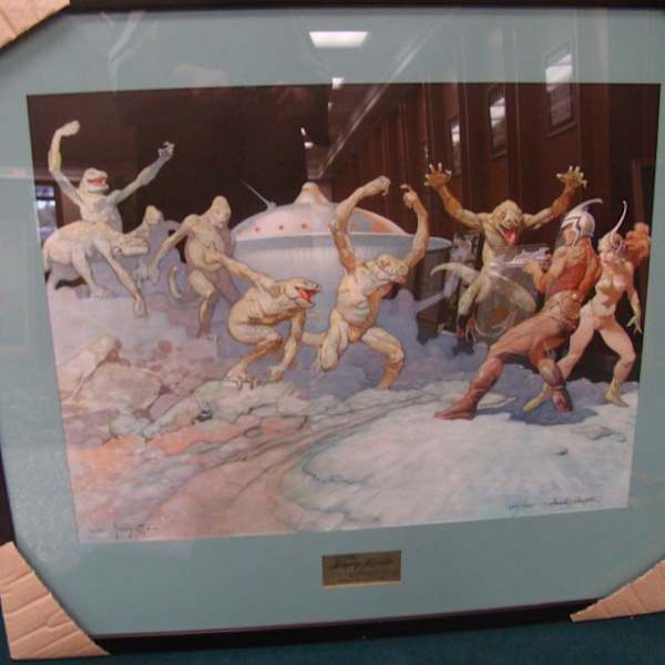 Leaping Lizards by Frank Franzetta, Image 1.