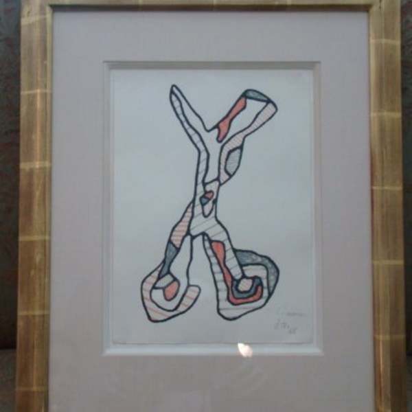 Ciseaux by Jean Dubuffet, Image 1.