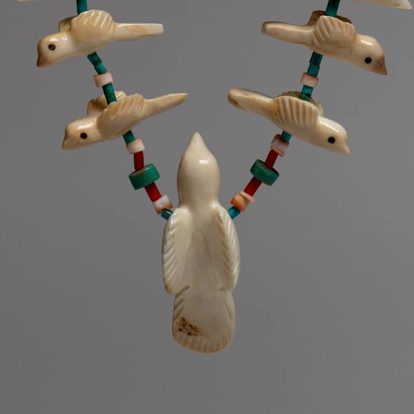 Brian Yunie,  Fetish Necklace, 31 birds, Fossilized Ivory by Brian Yunie, Image 3.