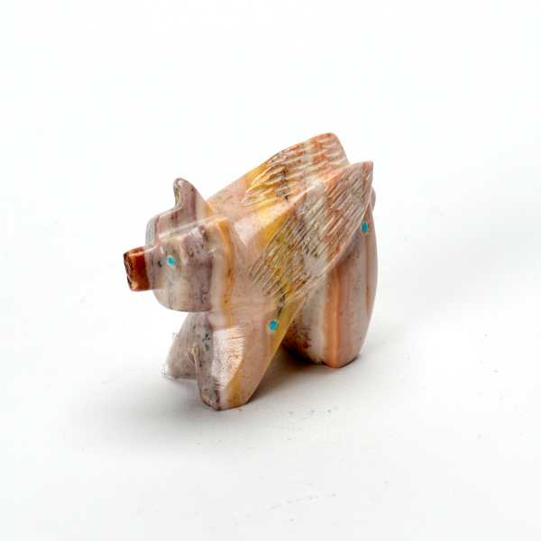 Pig with wings, Dolomite by Ephraim Chavez, Image 5.
