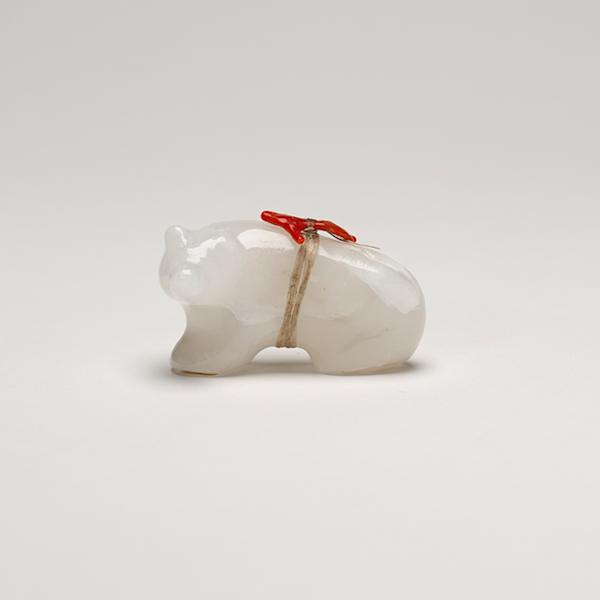 Saul Yuselew (1913 - 2009) Bear, Selenite by Saul Yuselew, Image 3.