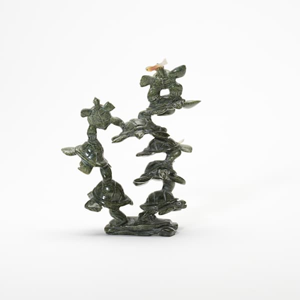 Ron Laahty ( 1977 - 2021)  Nine Turtles, Two fish by Ron Laahty (1977 - 2021), Image 5.