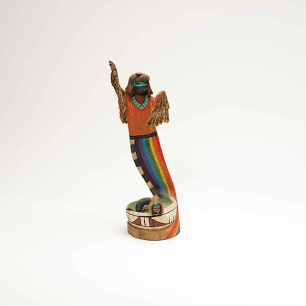 Rainbow Kachina and Kolowisi by Robert Cachini Jr., Image 1.