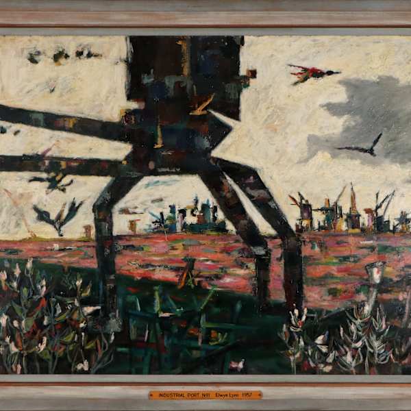 Industrial Port No 1 by Elwyn Lynn, Image 1.