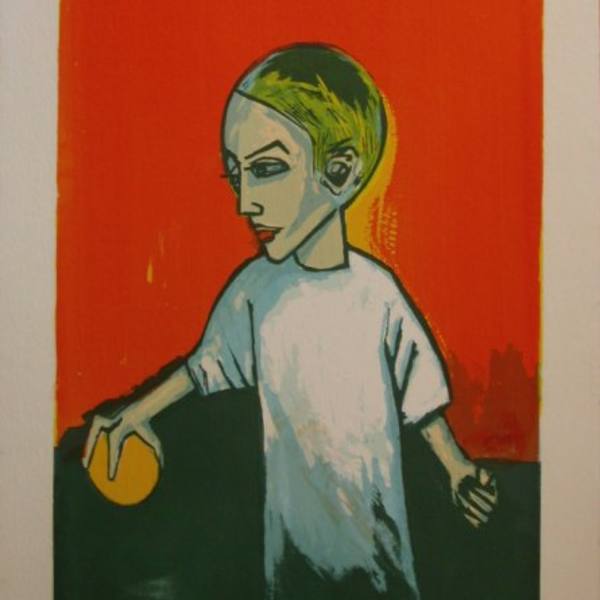 The Orange Ball by Robert Henry Dickerson, Image 1.
