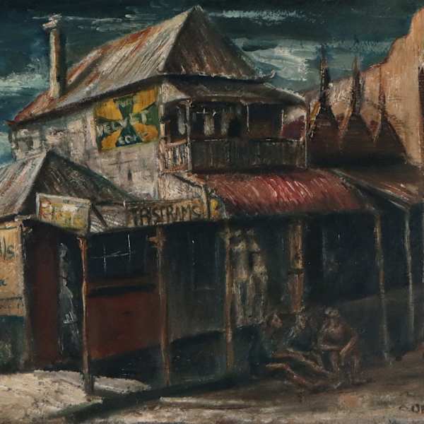 St. Pauls terrace, Brisbane by Margaret Hannah Olley, Image 1.