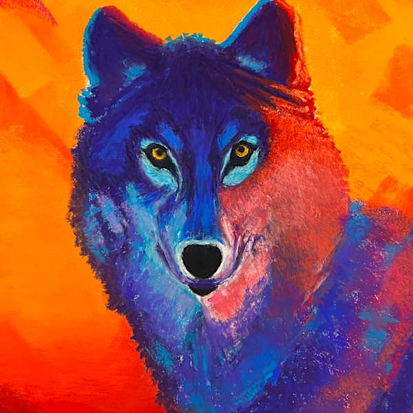 Wolf with the Blues by Anne Drucker, Image 3.