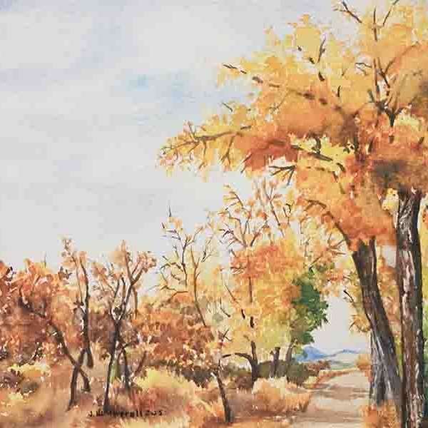 Autumn Lane by Judy Witherell, Image 1.