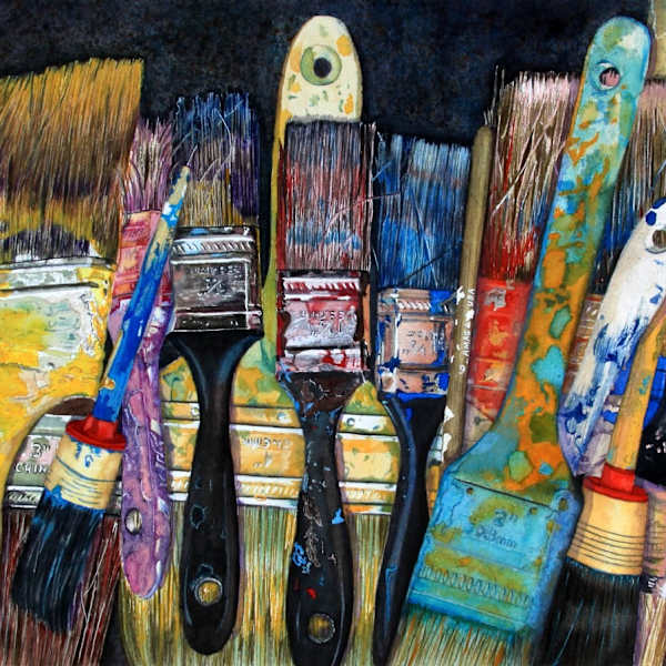 Brushwork by Linda Blalock, Image 1.