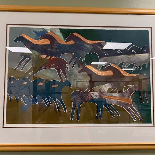 Native American Style horses by Jack Eggram, Image 1.
