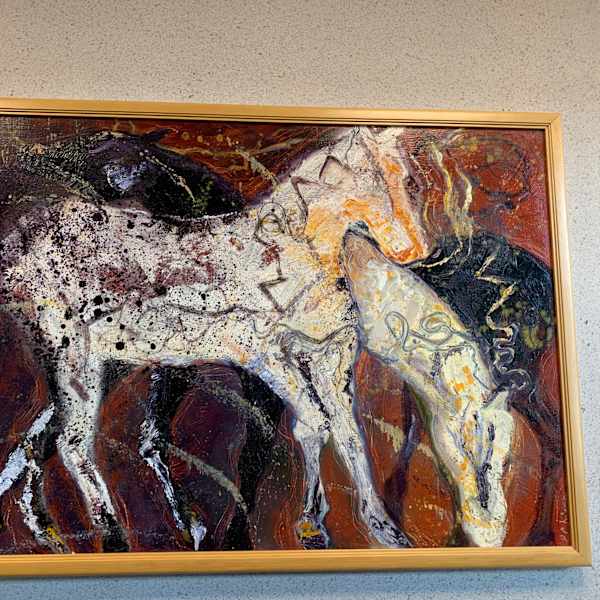 Three Horses by E Chiara, Image 1.