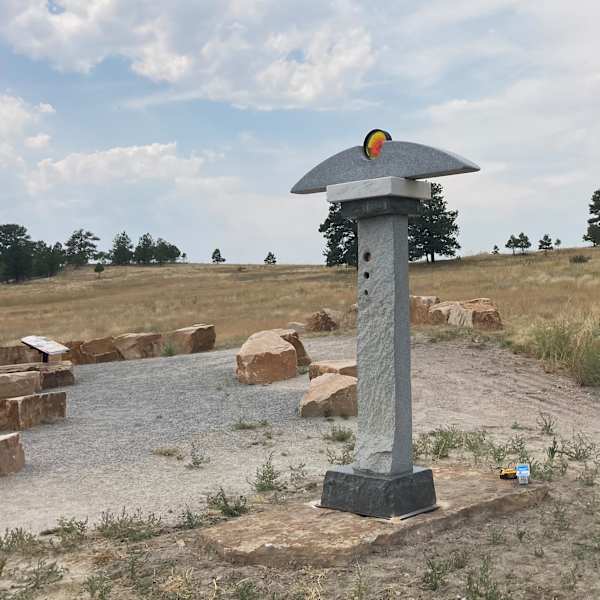 Amber Eye (Permanent Public Art) by Glenn Zweygardt, Image 15.