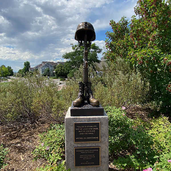 Battlefield Cross (Permanent Public Art) by Richard Young, Image 1.