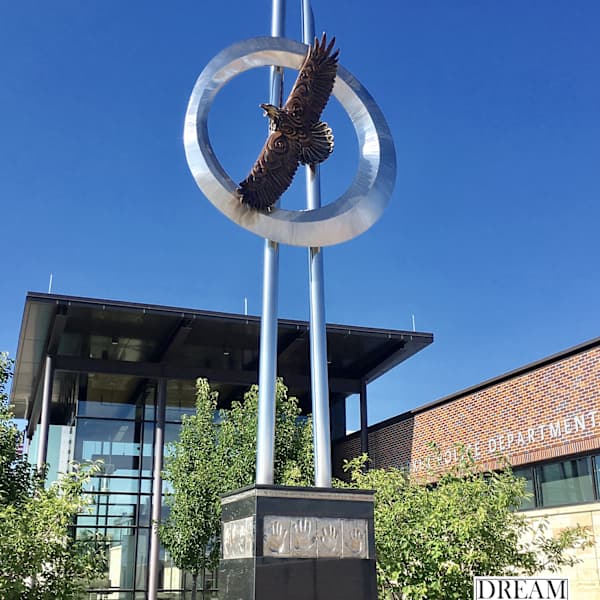 Freedom Through Safety (Permanent Public Art) by Adam Schultz, Image 1.