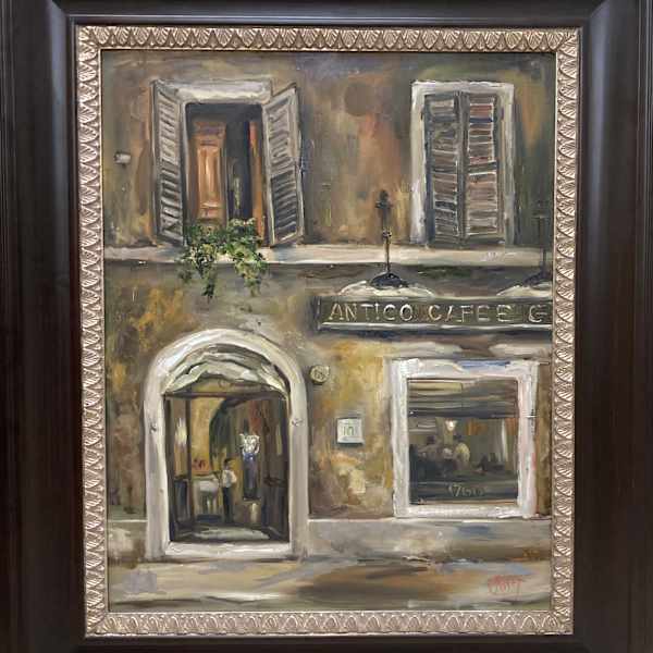 Antico Cafee Greco Rome by Carole Foret, Image 1.