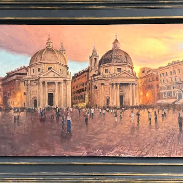 Sunset in Rome: 2017 by Julia Anne Adams, Image 1.