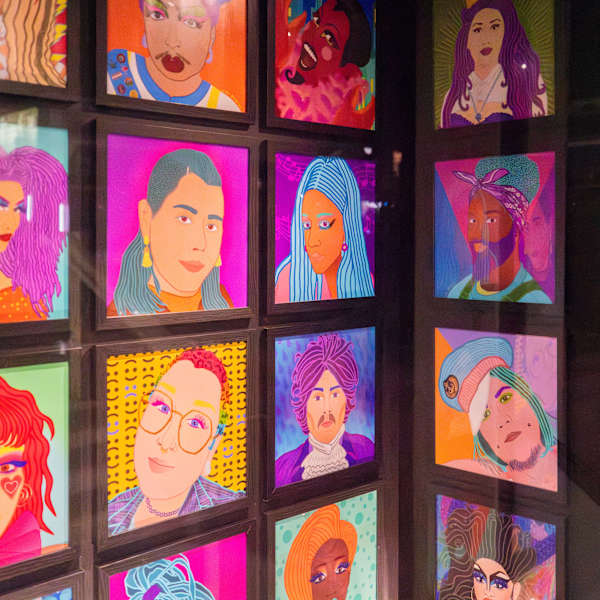 QUEER FACES OF EUGENE by Kiki Boniki, Image 1.