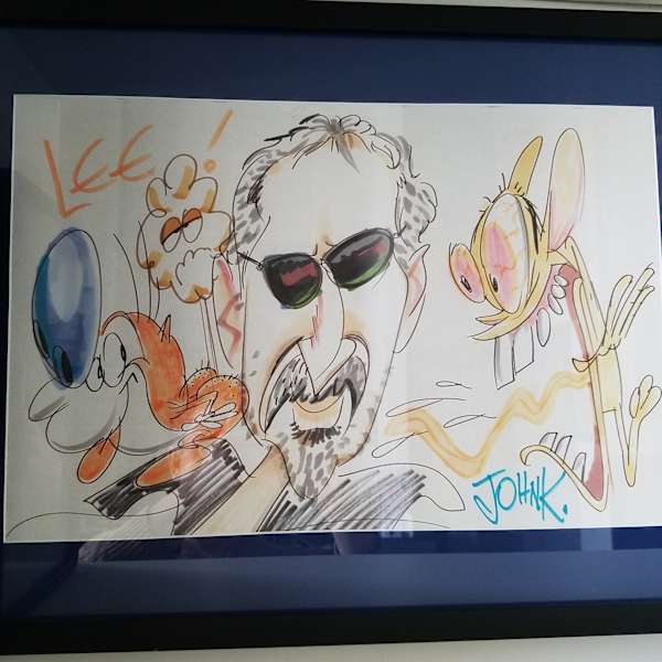 Ren & Stimpy & Me by John Kricfalusi, Image 1.