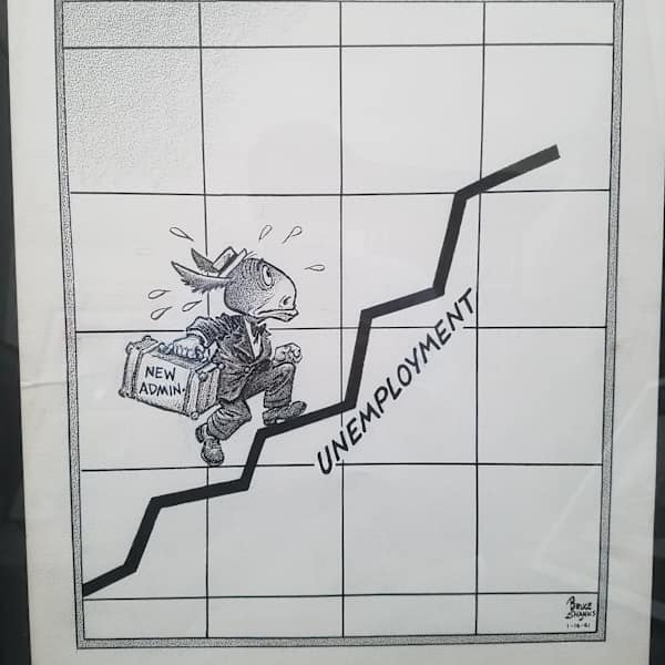 Editorial Cartoon (1961) by Bruce Shanks, Image 1.