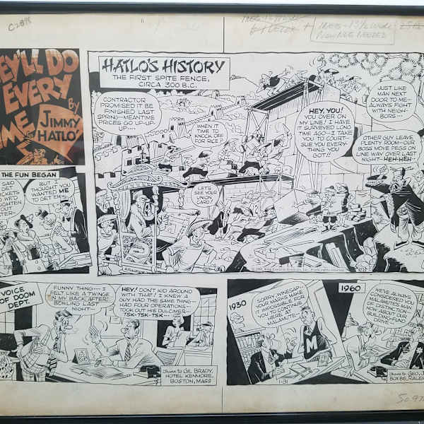 They'll Do It Every Time - Sunday strip by Jimmy Hatlo, Image 1.
