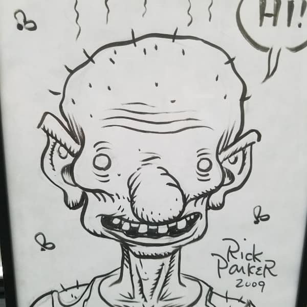 Deadboy sketch (2009) by Rick Parker, Image 1.