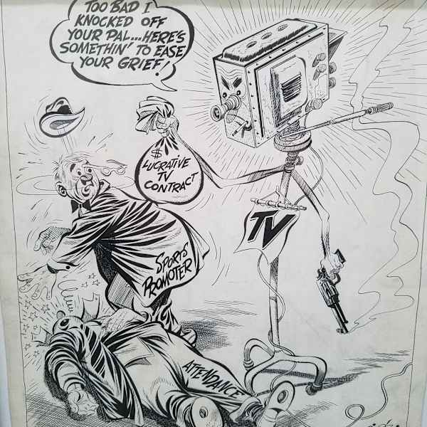 TV Cartoon by Bill O'Brien, Image 1.
