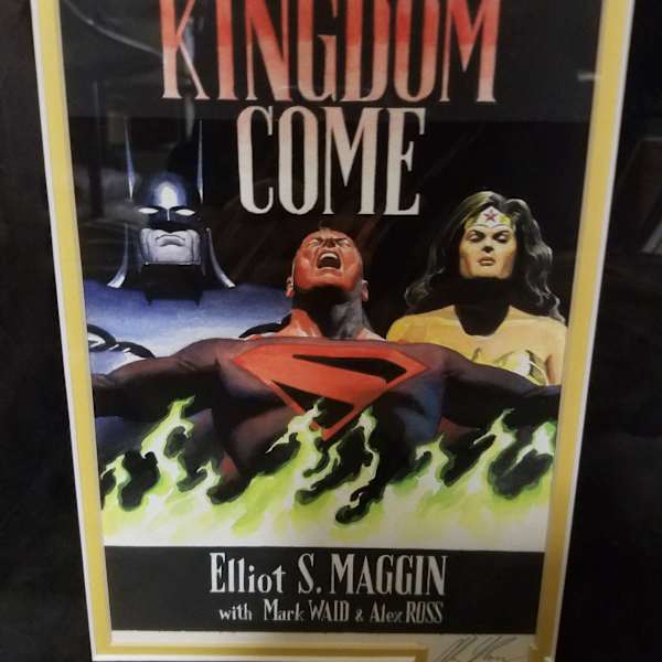 Kingdom Come hardcover - prelim artwork by Alex Ross, Image 1.