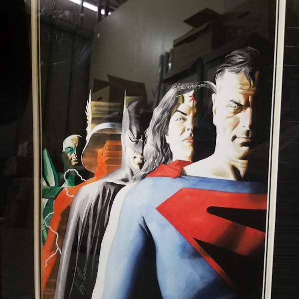 Kingdom Come - Wizard #57 by Alex Ross, Image 1.