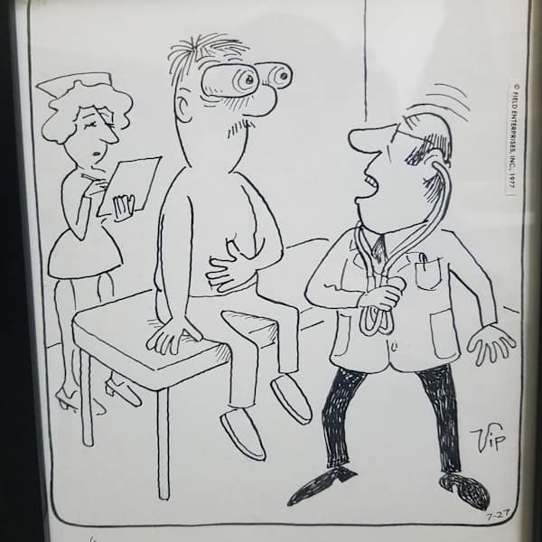 "Big George" panel by Virgil Partch, Image 1.
