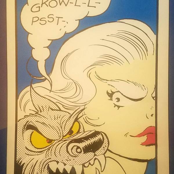 Wolf Gal s/n print by Al Capp, Image 1.