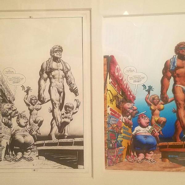 Snarf #12 cover by Richard Corben, Image 1.