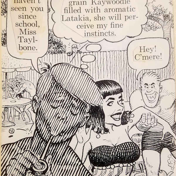 Goodman Beaver - Help Magazine "Goodman gets a Gun" (1962) by Harvey Kurtzman & Will Elder, Image 1.