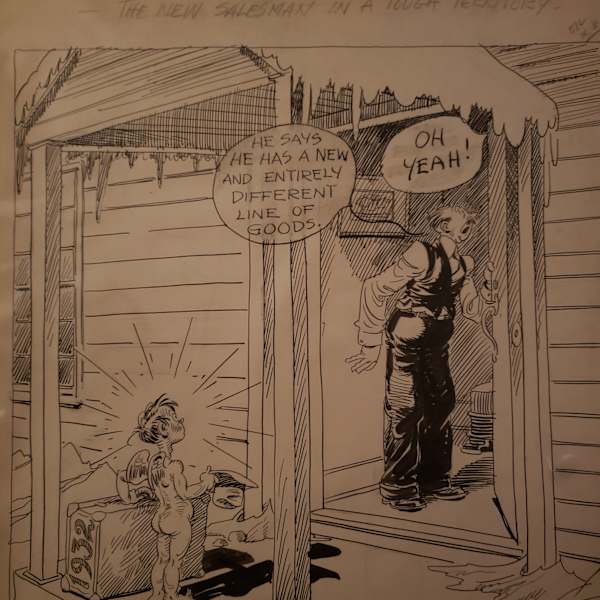 "The New Salesman in a Tough Territory" by Gaar Williams, Image 1.