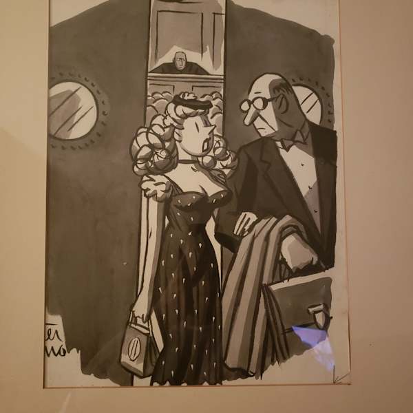 "What does he mean, 'ilk?'" by Peter Arno, Image 1.