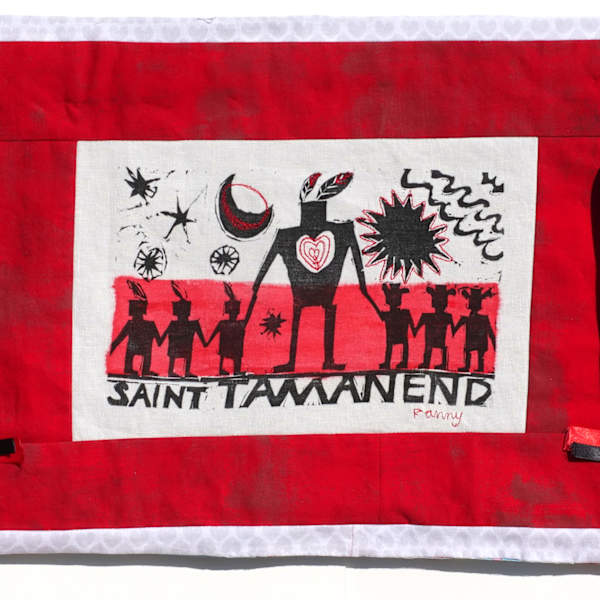 Saint Tamanend (Ribbons) by Fay Stanford, Image 1.