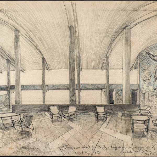 Untitled (Transit Hall No.2a) by Michael Lester, Image 1.