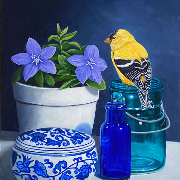 American Goldfinch by J Elaine Senack, Image 1.