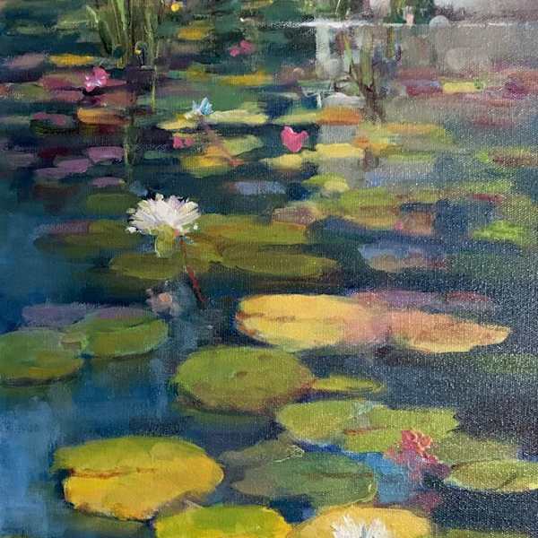 The Lily Pond In The Summer by Kathryn  A. McMahon, Image 5.